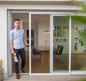 Fliegengitter-direkt Insektenschutz Plissees Fenster