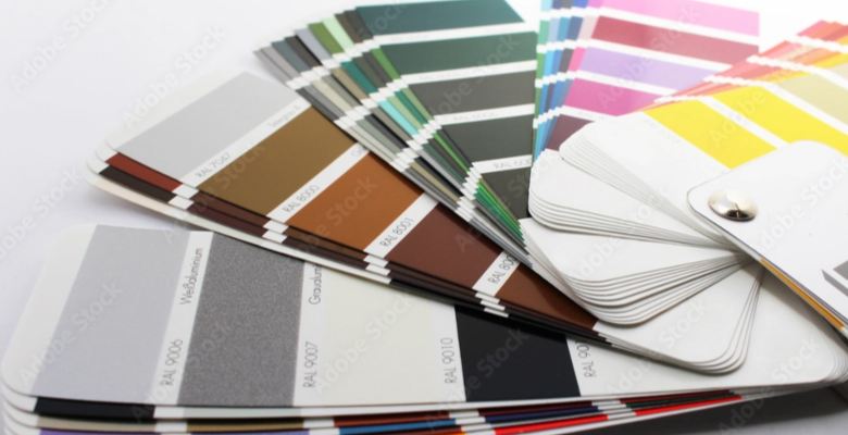 Fliegengitter Rahmenfarbe Farbpalette RAL nach Wahl